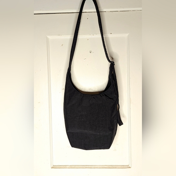 Baggu Small Nylon Sling Bag in Black - Picture 1 of 10